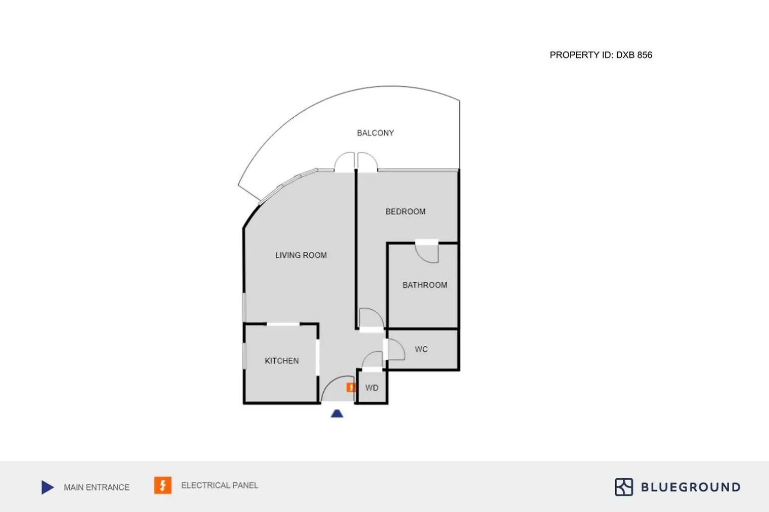 Blueground Rp Heights Pool Garage Dxb-856 Apartment Dubai 0*,  United Arab Emirates