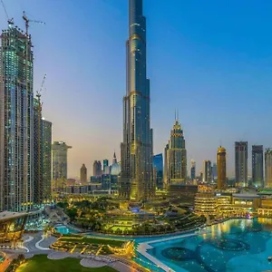 Spectacular Burj & Fountain View - Luxurious 3 Bedrooms & Maids - The Residences شقة